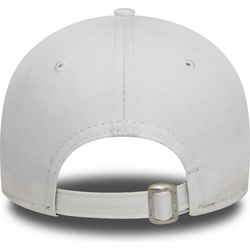 cappellino-bianco-regolabile-da-donna-9twenty-wordmark-di-los-angeles-california-di-new-era