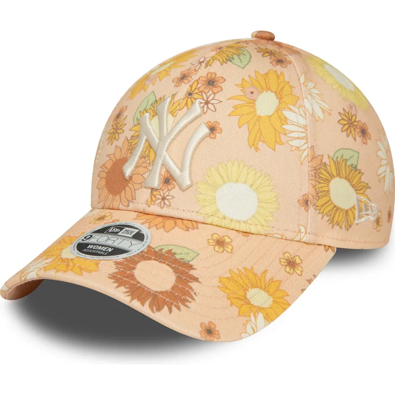 epci-curbata-portocaliu-reglabila-9forty-floral-all-over-print-de-new-york-yankees-mlb-de-new-era epci-curbata-portocaliu-reglabila-9forty-floral-all-over-print-de-new-york-yankees-mlb-de-new-era