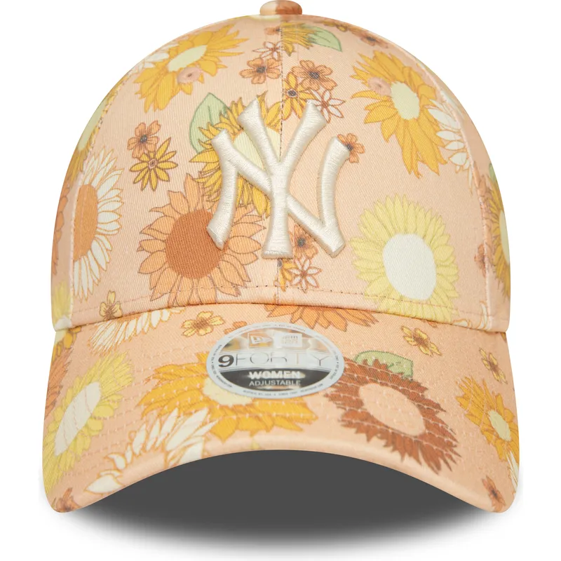 epci-curbata-portocaliu-reglabila-9forty-floral-all-over-print-de-new-york-yankees-mlb-de-new-era epci-curbata-portocaliu-reglabila-9forty-floral-all-over-print-de-new-york-yankees-mlb-de-new-era