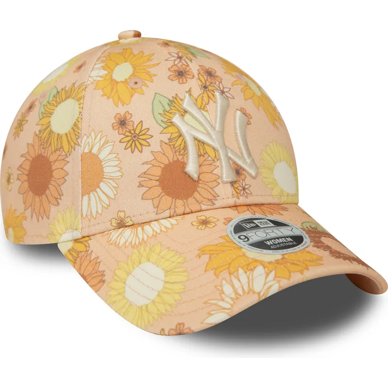 epci-curbata-portocaliu-reglabila-9forty-floral-all-over-print-de-new-york-yankees-mlb-de-new-era epci-curbata-portocaliu-reglabila-9forty-floral-all-over-print-de-new-york-yankees-mlb-de-new-era