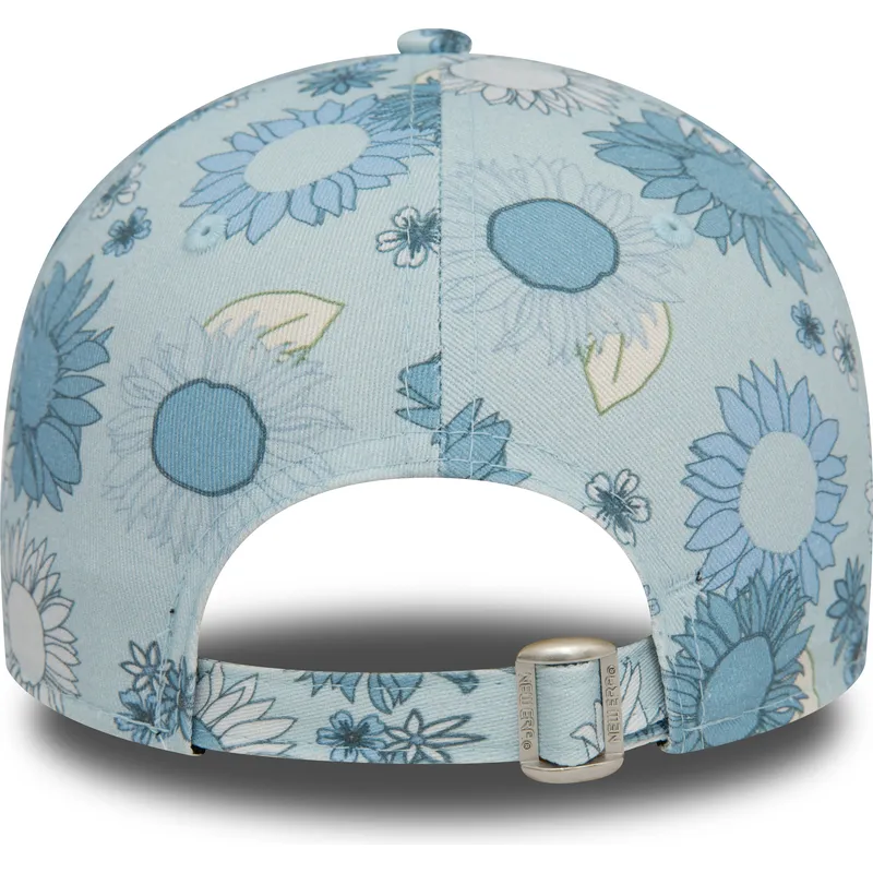 epci-curbata-albastru-reglabila-9forty-floral-all-over-print-de-new-york-yankees-mlb-de-new-era