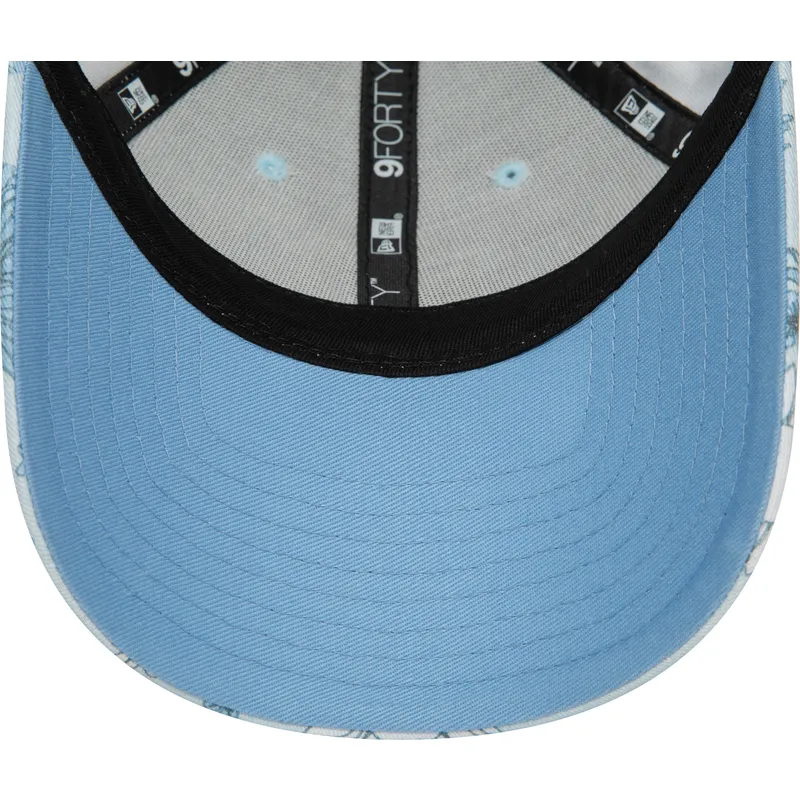 epci-curbata-albastru-reglabila-9forty-floral-all-over-print-de-new-york-yankees-mlb-de-new-era