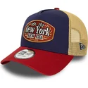 epci-curbata-papagal-snapback-a-frame-patch-new-york-de-new-era