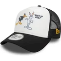 epci-curbata-negru-snapback-a-frame-character-de-bugs-bunny-y-pato-lucas-looney-tunes-de-new-era