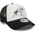 epci-curbata-negru-snapback-a-frame-character-de-bugs-bunny-y-pato-lucas-looney-tunes-de-new-era