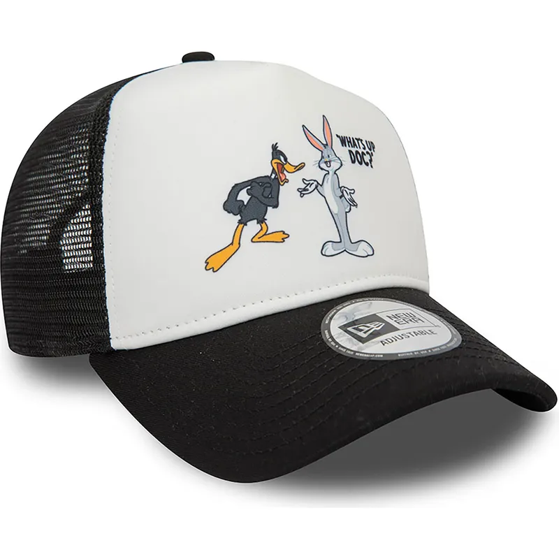 epci-curbata-negru-snapback-a-frame-character-de-bugs-bunny-y-pato-lucas-looney-tunes-de-new-era
