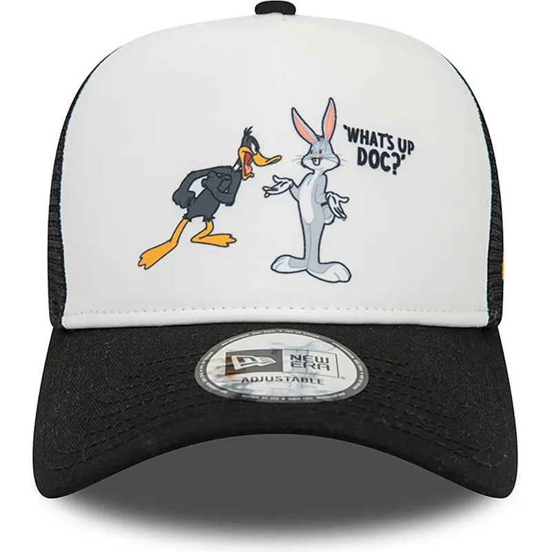 epci-curbata-negru-snapback-a-frame-character-de-bugs-bunny-y-pato-lucas-looney-tunes-de-new-era
