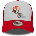 epci-curbata-rou-snapback-a-frame-character-de-pato-lucas-y-porky-pig-looney-tunes-de-new-era