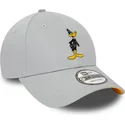 epci-curbata-gri-reglabila-9forty-character-de-pato-lucas-looney-tunes-de-new-era