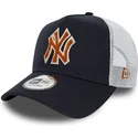 epci-curbata-bleumarin-snapback-a-frame-boucle-de-new-york-yankees-mlb-de-new-era