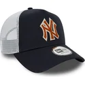 epci-curbata-bleumarin-snapback-a-frame-boucle-de-new-york-yankees-mlb-de-new-era