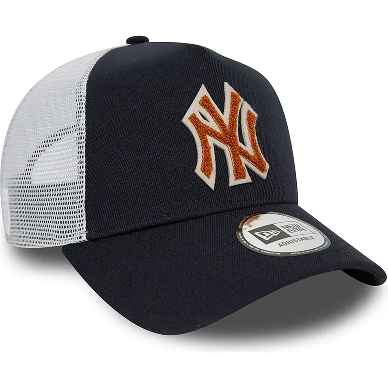 epci-curbata-bleumarin-snapback-a-frame-boucle-de-new-york-yankees-mlb-de-new-era