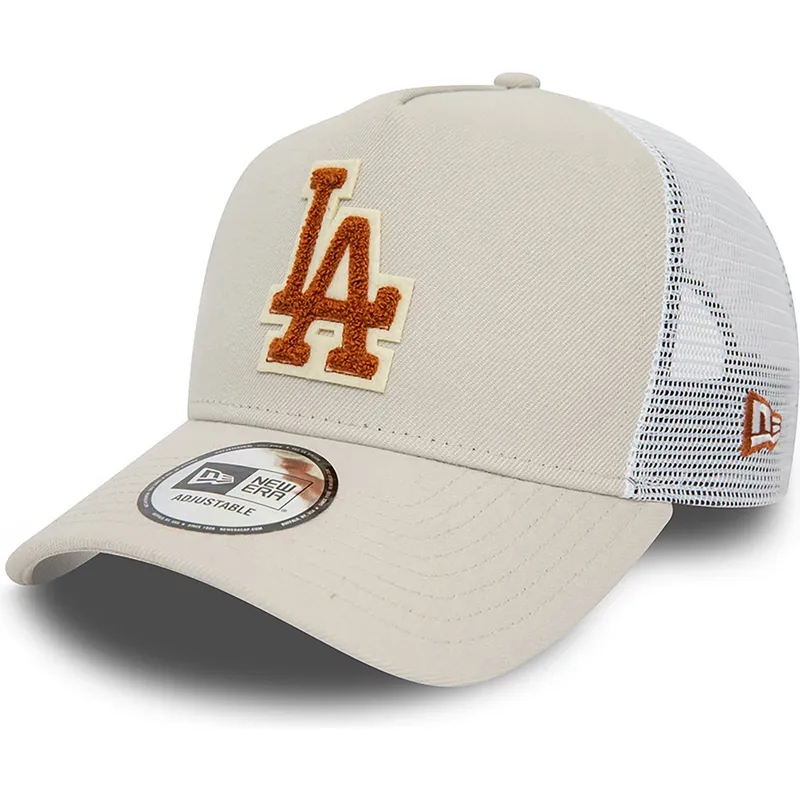 epci-curbata-bej-snapback-a-frame-boucle-de-los-angeles-dodgers-mlb-de-new-era