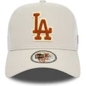 epci-curbata-bej-snapback-a-frame-boucle-de-los-angeles-dodgers-mlb-de-new-era