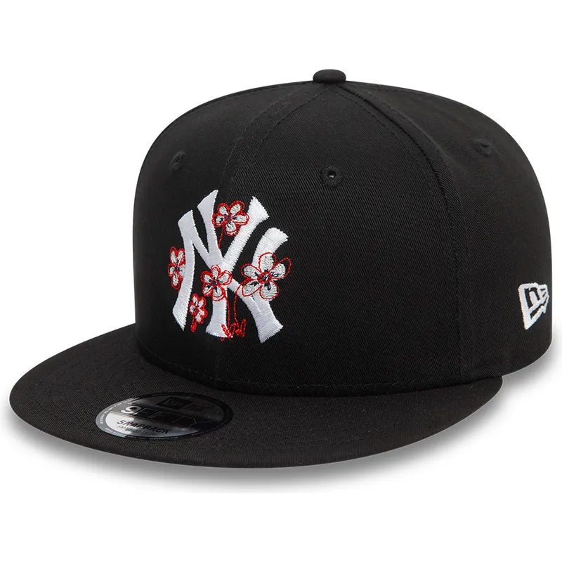 epci-plata-negru-snapback-9fifty-flower-icon-de-new-york-yankees-mlb-de-new-era