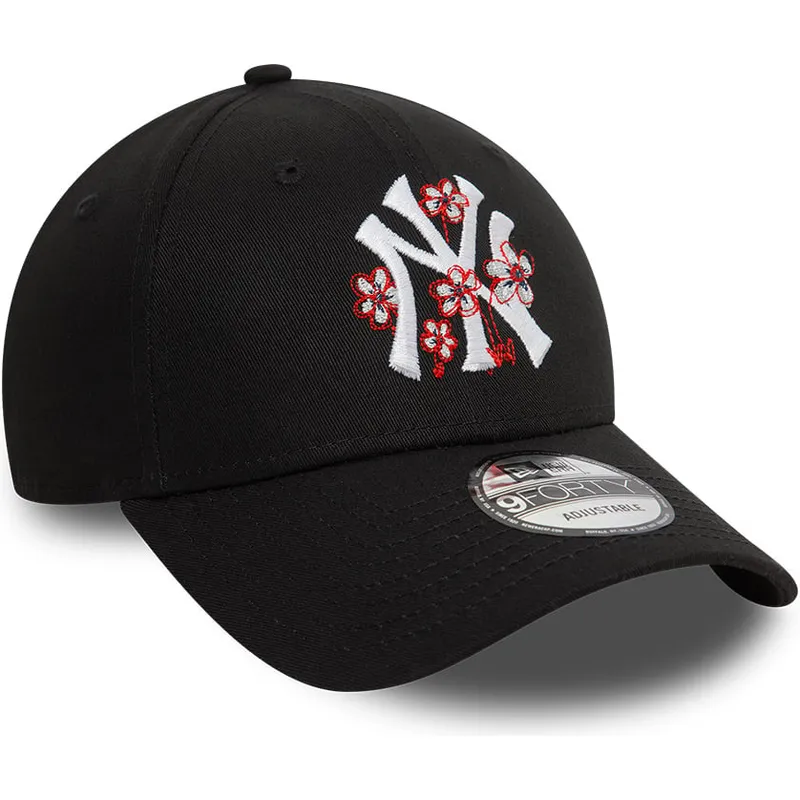 epci-curbata-negru-reglabila-9forty-flower-icon-de-new-york-yankees-mlb-de-new-era