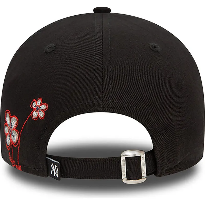 epci-curbata-negru-reglabila-9forty-flower-icon-de-new-york-yankees-mlb-de-new-era