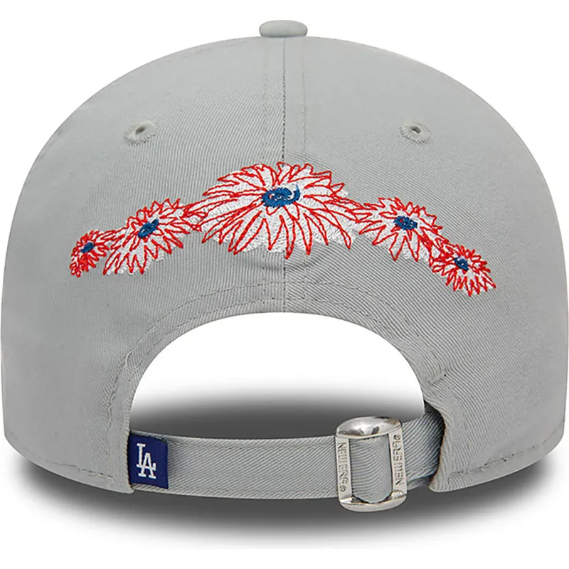 epci-curbata-gri-reglabila-9forty-flower-icon-de-los-angeles-dodgers-mlb-de-new-era