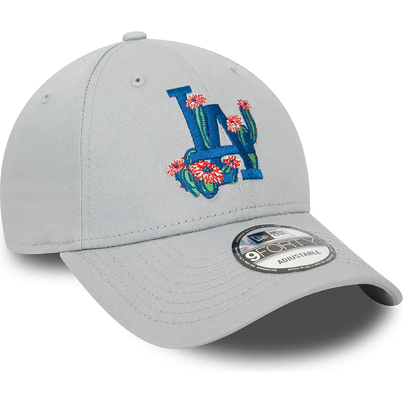 epci-curbata-gri-reglabila-9forty-flower-icon-de-los-angeles-dodgers-mlb-de-new-era