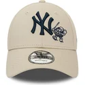 epci-curbata-bej-reglabila-9forty-food-character-de-new-york-yankees-mlb-de-new-era