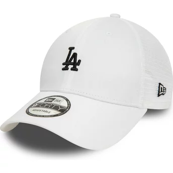 Casquette trucker blanche ajustable 9FORTY Home Field Los Angeles Dodgers MLB New Era