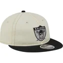 epci-plata-bej-reglabila-9fifty-retro-crown-denim-de-oakland-raiders-nfl-de-new-era