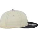 epci-plata-bej-snapback-9fifty-retro-crown-denim-de-atlanta-braves-mlb-de-new-era