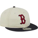 epci-plata-bej-snapback-9fifty-retro-crown-denim-de-boston-red-sox-mlb-de-new-era