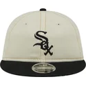 epci-plata-bej-snapback-9fifty-retro-crown-denim-de-chicago-white-sox-mlb-de-new-era