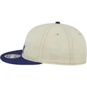 epci-plata-bej-snapback-9fifty-retro-crown-denim-de-los-angeles-dodgers-mlb-de-new-era
