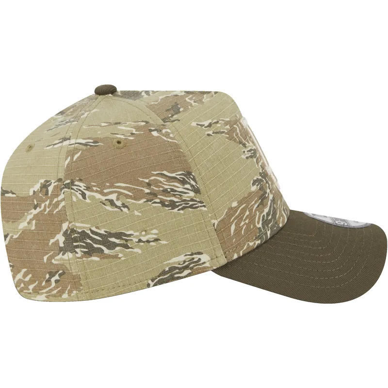 epci-curbata-camuflaj-snapback-9forty-a-frame-two-tone-tiger-de-los-angeles-dodgers-mlb-de-new-era
