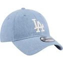 epci-curbata-albastru-reglabila-9twenty-washed-denim-de-los-angeles-dodgers-mlb-de-new-era