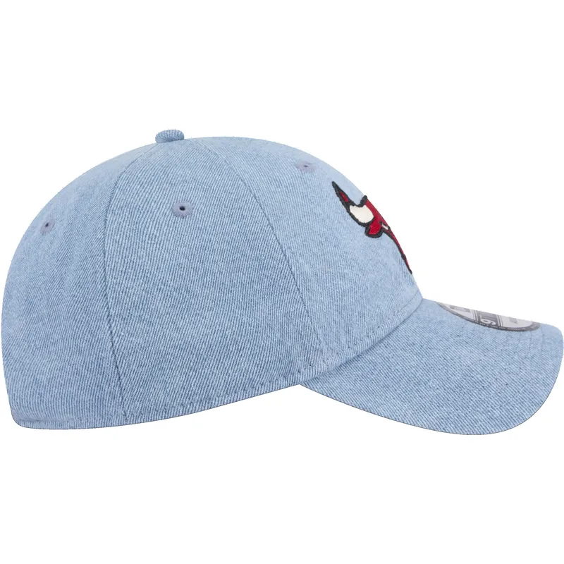 epci-curbata-albastru-banda-reglabila-9twenty-washed-denim-de-chicago-bulls-nba-de-new-era