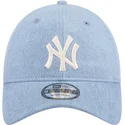 epci-curbata-albastru-reglabila-9twenty-washed-denim-de-new-york-yankees-mlb-de-new-era