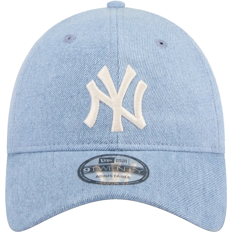 epci-curbata-albastru-reglabila-9twenty-washed-denim-de-new-york-yankees-mlb-de-new-era