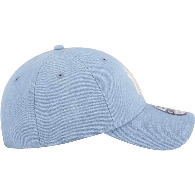 epci-curbata-albastru-reglabila-9twenty-washed-denim-de-new-york-yankees-mlb-de-new-era
