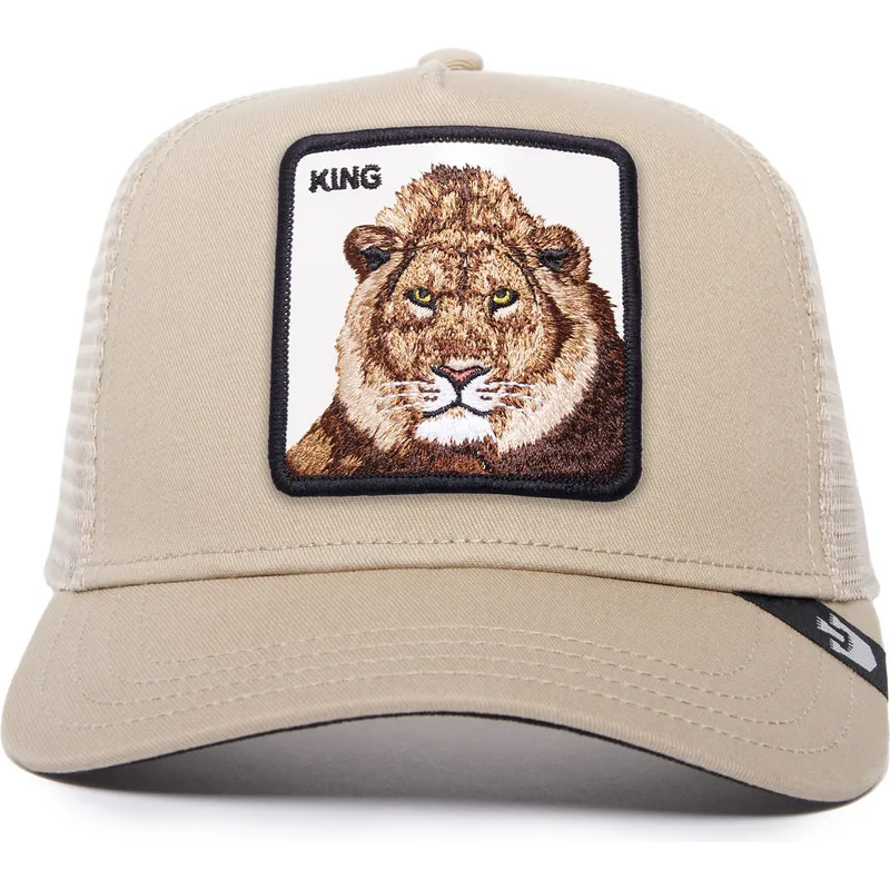 epci-curbata-bej-snapback-the-king-lion-the-farm-de-goorin-bros
