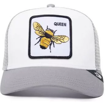 Goorin Bros. The Queen Bee The Farm White and Grey Trucker Hat
