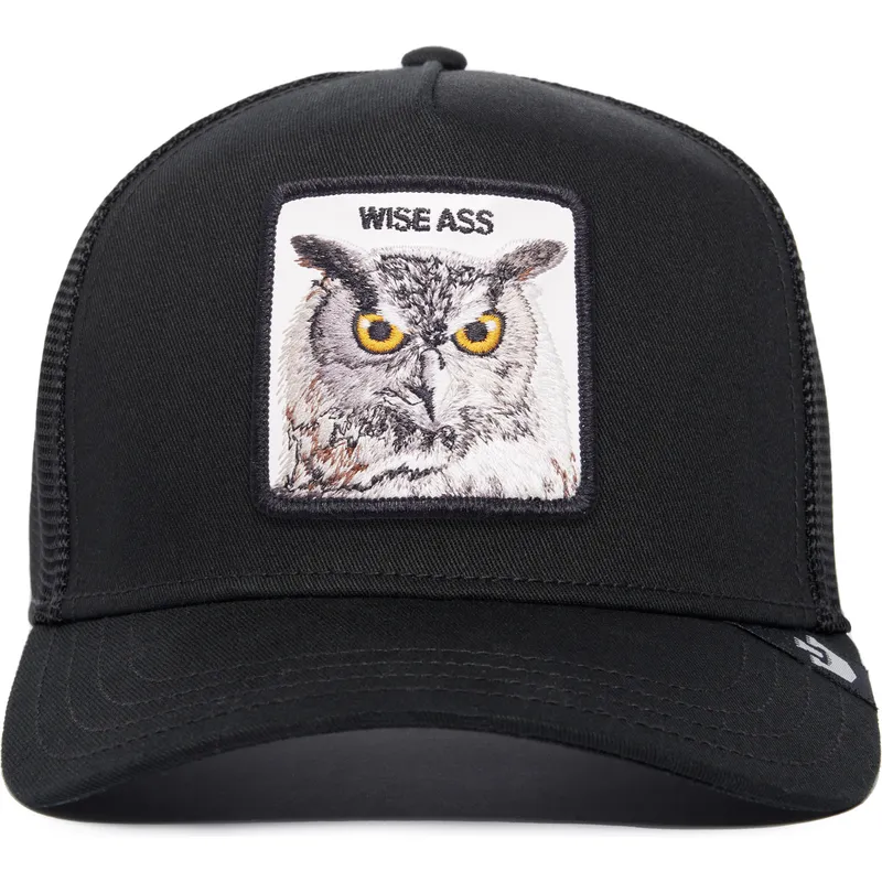 epci-curbata-negru-snapback-wise-ass-owl-the-farm-premium-the-farm-de-goorin-bros