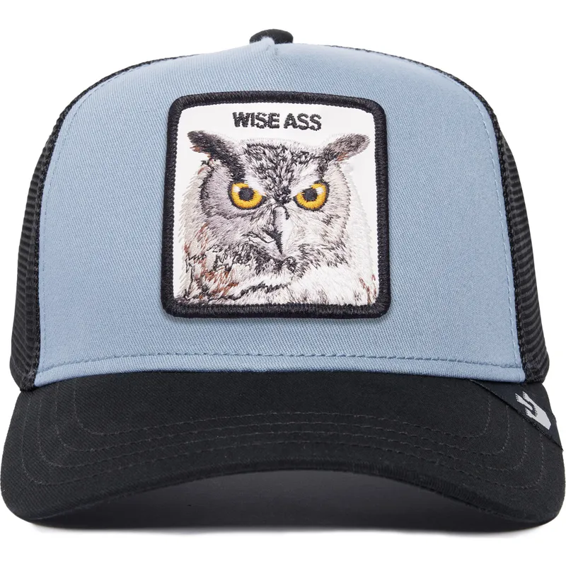 epci-curbata-albastru-snapback-wise-ass-owl-the-farm-premium-the-farm-de-goorin-bros