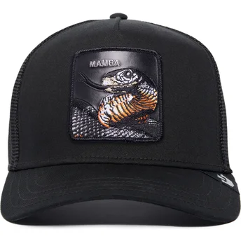 Șepci curbată camionagiu negru snapback serpiente Mamba The Farm Premium The Farm de Goorin Bros.
