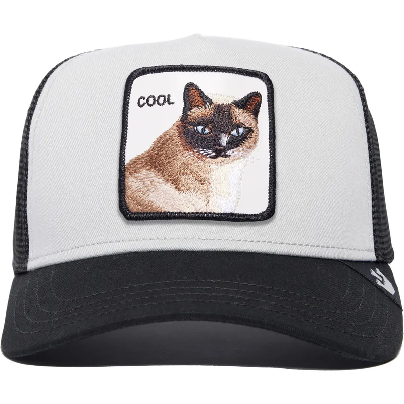 goorin-bros-the-farm-premium-cool-cat-vit-och-svart-truckerkeps