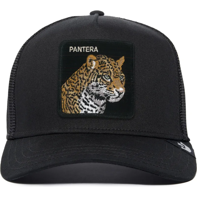 czarna-czapka-trucker-z-leopardem-pantera-the-farm-premium-od-goorin-bros