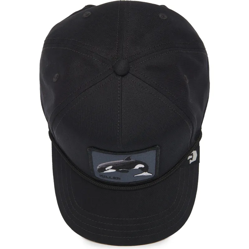 epci-curbata-negru-snapback-killer-whale-100-the-farm-all-over-canvas-the-farm-de-goorin-bros
