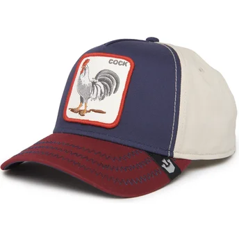 epci-curbata-papagal-snapback-cock-all-american-rooster-100-the-farm-all-over-canvas-the-farm-de-goorin-bros