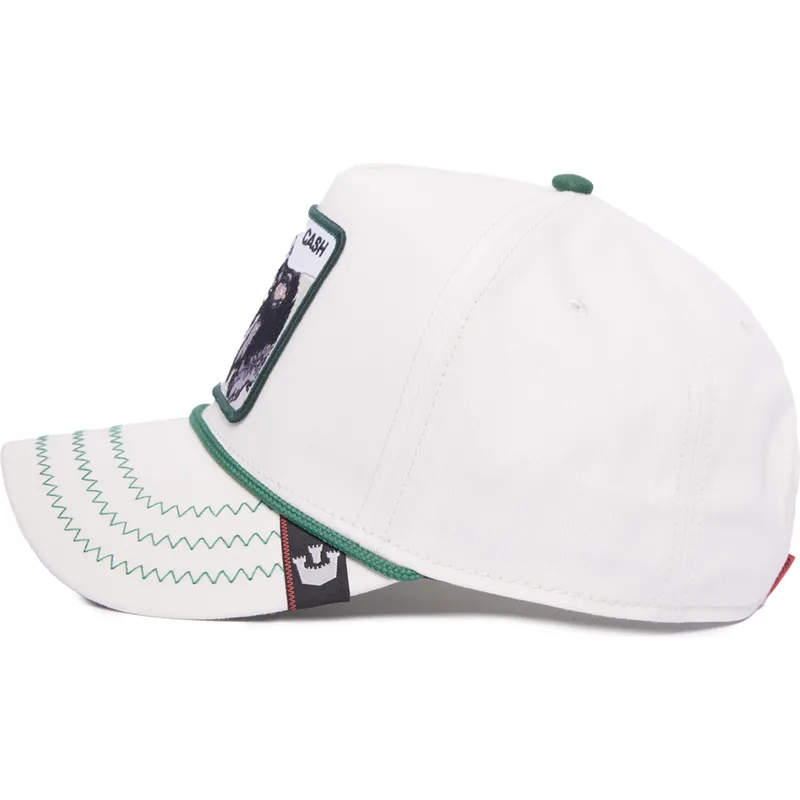 epci-curbata-alb-snapback-cash-cow-100-the-farm-all-over-canvas-the-farm-de-goorin-bros