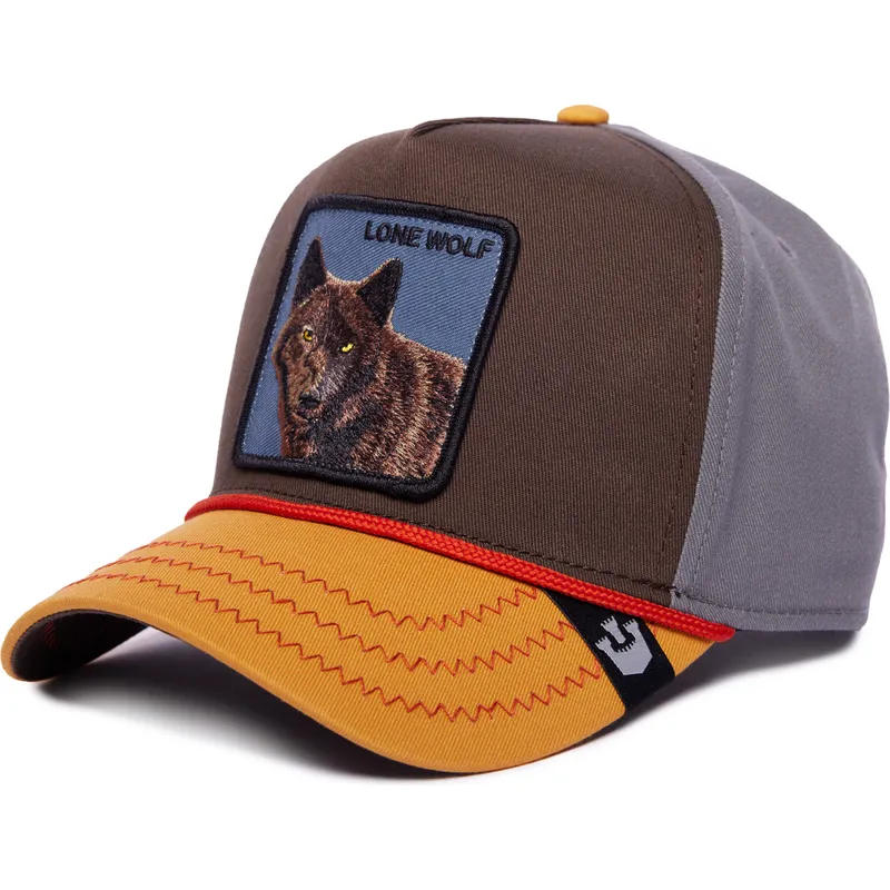 epci-curbata-papagal-snapback-lone-wolf-100-the-farm-all-over-canvas-the-farm-de-goorin-bros