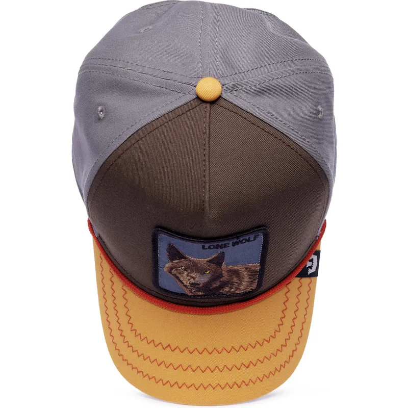 epci-curbata-papagal-snapback-lone-wolf-100-the-farm-all-over-canvas-the-farm-de-goorin-bros