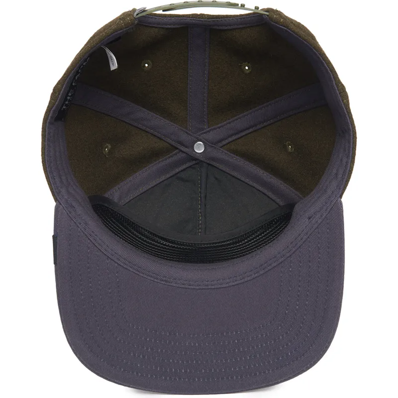 grune-und-blaue-snapback-flatcap-rottweiler-hund-bad-boy-top-dog-the-farm-flats-von-goorin-bros