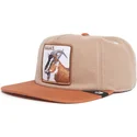 gorra-plana-marron-snapback-cabra-goat-alpine-base-the-farm-flats-de-goorin-bros